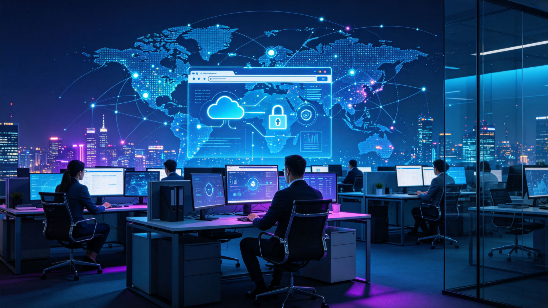 SD-WAN 提供原生住宅 IP 与企业级加密传输